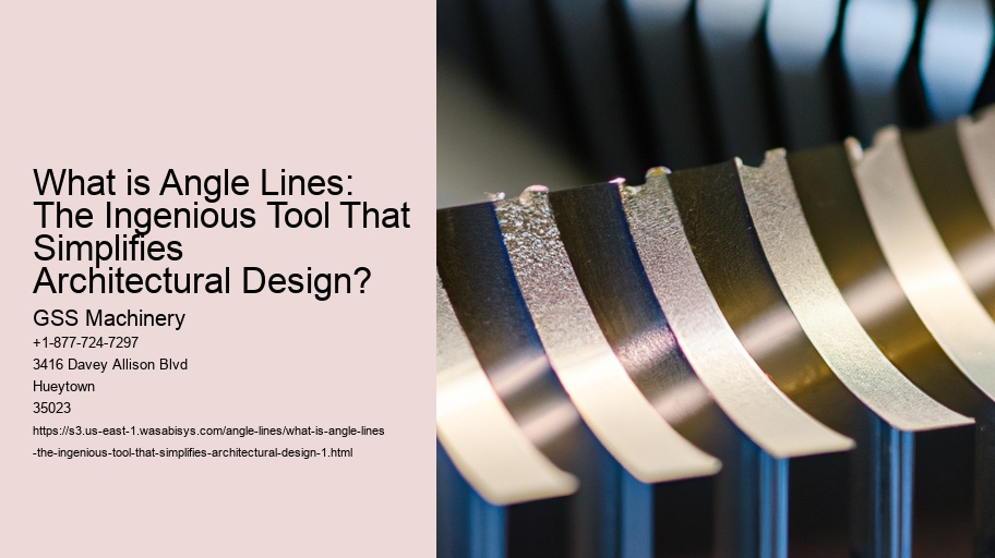 What is Angle Lines: The Ingenious Tool That Simplifies Architectural Design?